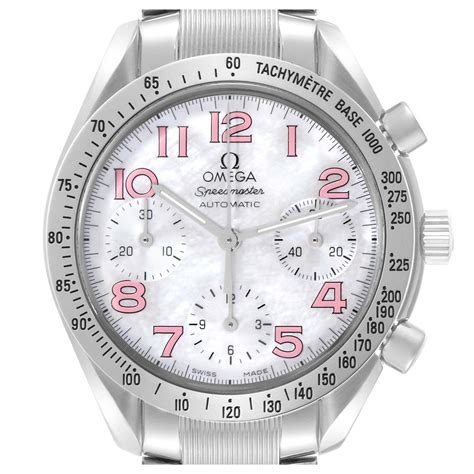 omega speedmaster 3534.79.00 chronograph mother of pearl|Omega Speedmaster Mother of Pearl Dial Steel Mens Watch .